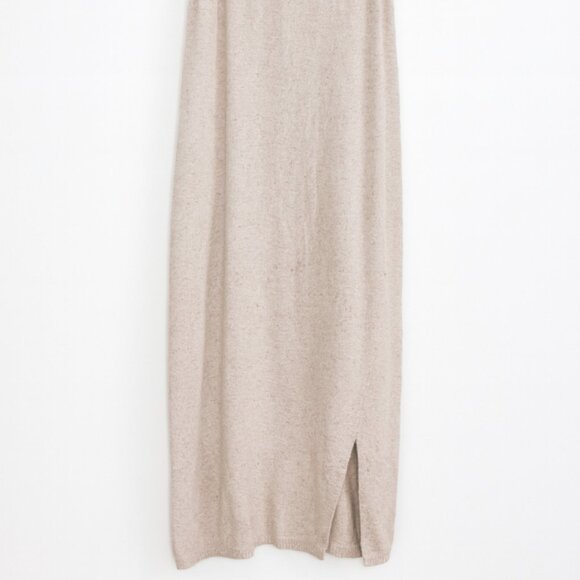 Vintage Kettle Creek Angora Blend Sleeveless Maxi Dress Size M Taupe Knit EUC - Picture 2 of 10